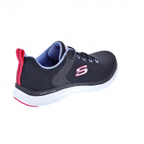 Zapatillas Skechers zapatos Mujer modelo Flez Appeal Negro 