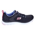 Zapatillas Skechers zapatos Mujer modelo Flez Appeal Negro 