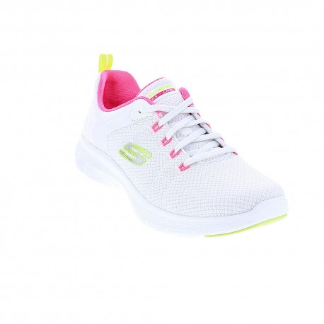 Zapatillas Skechers zapatos Mujer modelo Flex Appeal Blanco 