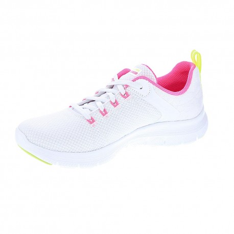 Zapatillas Skechers zapatos Mujer modelo Flex Appeal Blanco 