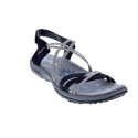 Sandalias Skechers zapatos Mujer modelo Reggae Slim Negro 