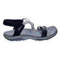 Sandalias Skechers zapatos Mujer modelo Reggae Slim Negro 