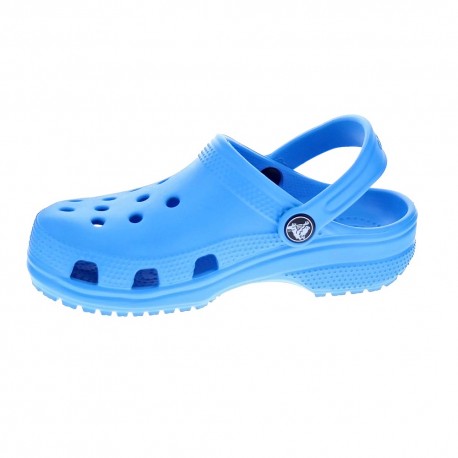 Sandalias Crocs zapatos Niño modelo Classic Clog Azul 