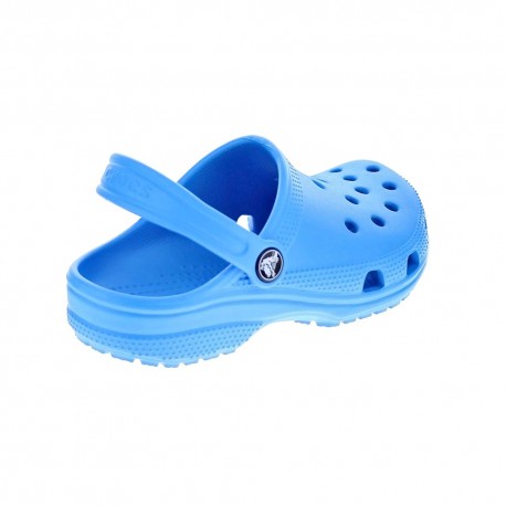 Sandalias Crocs zapatos Niño modelo Classic Clog Azul 