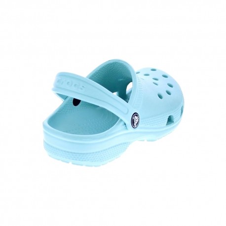 Sandalias Crocs zapatos Niño modelo Classic Clog Azul 