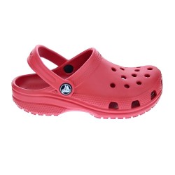 Sandalias Crocs zapatos Niño modelo Classic Clog Rojo  2