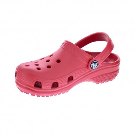 Sandalias Crocs zapatos Niño modelo Classic Clog Rojo 