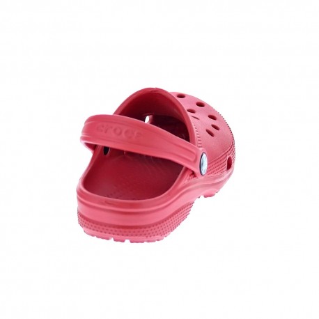 Sandalias Crocs zapatos Niño modelo Classic Clog Rojo 