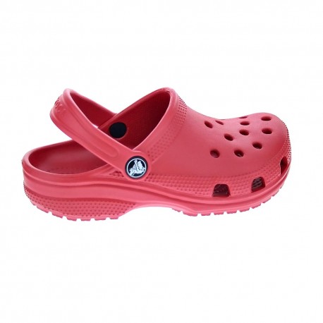 Sandalias Crocs zapatos Niño modelo Classic Clog Rojo 