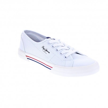 Zapatillas Pepe Jeans zapatos Mujer modelo Aberlady Blanco 