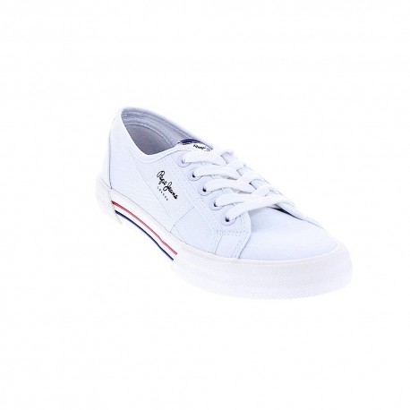 Zapatillas Pepe Jeans zapatos Mujer modelo Aberlady Blanco 