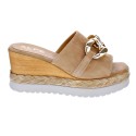 Sandalias Alpe zapatos Mujer modelo 24151201 Marrón 