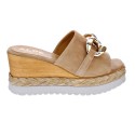 Sandalias Alpe zapatos Mujer modelo 24151201 Marrón 