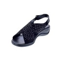 Sandalias Imac zapatos Mujer modelo 156950 Negro 