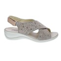 Sandalias Imac zapatos Mujer modelo 156950 Beige 