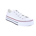 Zapatillas Converse zapatos Niña modelo All Star Eva Lift Plataforma Blanco Cordón