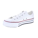 Zapatillas Converse zapatos Niña modelo All Star Eva Lift Plataforma Blanco Cordón