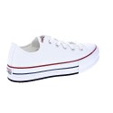 Zapatillas Converse zapatos Niña modelo All Star Eva Lift Plataforma Blanco Cordón