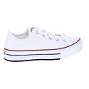Zapatillas Converse zapatos Niña modelo All Star Eva Lift Plataforma Blanco Cordón