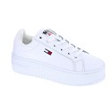 Zapatillas Tommy Hilfiger zapatos Mujer modelo Flatform Essential Blanco 