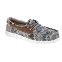 Náuticos Hey Dude zapatos Hombre modelo Weslh Natural Marrón 