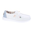 Mocasines Hey Dude zapatos Mujer modelo Wendy Blanco 