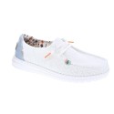 Mocasines Hey Dude zapatos Mujer modelo Wendy Blanco 