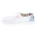Mocasines Hey Dude zapatos Mujer modelo Wendy Blanco 