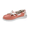 Mocasines Hey Dude zapatos Mujer modelo Effie Bay Rojo 
