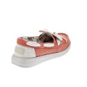 Mocasines Hey Dude zapatos Mujer modelo Effie Bay Rojo 