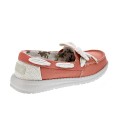Mocasines Hey Dude zapatos Mujer modelo Effie Bay Rojo 