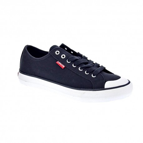 Zapatillas Levis zapatos Mujer modelo Canvas Negro 