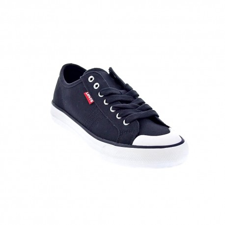 Zapatillas Levis zapatos Mujer modelo Canvas Negro 