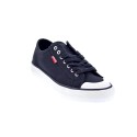 Zapatillas Levis zapatos Mujer modelo Canvas Negro 