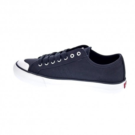 Zapatillas Levis zapatos Mujer modelo Canvas Negro 