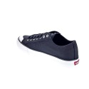 Zapatillas Levis zapatos Mujer modelo Canvas Negro 