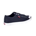 Zapatillas Levis zapatos Mujer modelo Canvas Negro 