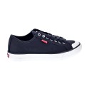 Zapatillas Levis zapatos Mujer modelo Canvas Negro 