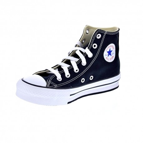 Zapatillas botas Converse zapatos Niño modelo Chuck Taylor All Star Negro Cordón