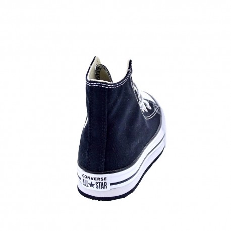 Zapatillas botas Converse zapatos Niño modelo Chuck Taylor All Star Negro Cordón