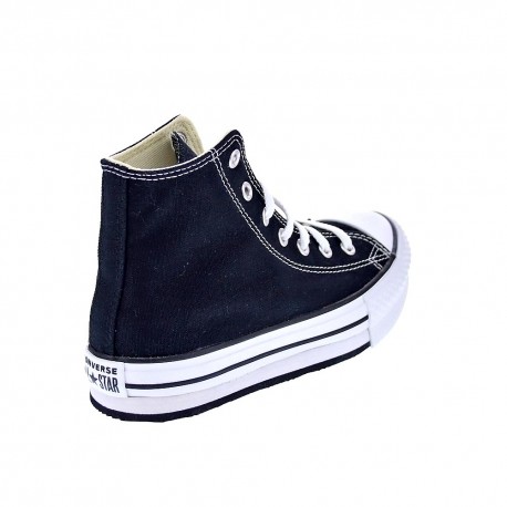 Zapatillas botas Converse zapatos Niño modelo Chuck Taylor All Star Negro Cordón