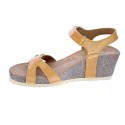 Sandalias Panama Jack zapatos Mujer modelo Julia Basics B11 Amarillo 
