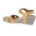 Sandalias Panama Jack zapatos Mujer modelo Julia Basics B11 Amarillo 