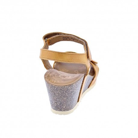 Sandalias Panama Jack zapatos Mujer modelo Julia Basics B11 Amarillo 