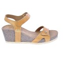 Sandalias Panama Jack zapatos Mujer modelo Julia Basics B11 Amarillo 
