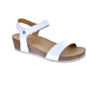 Sandalias Panama Jack zapatos Mujer modelo Capri Basics B1 Blanco 