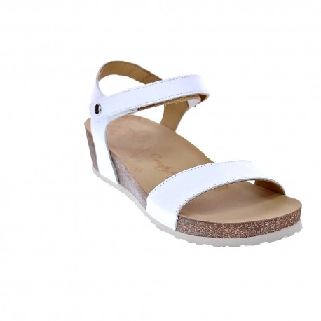 Sandalias Panama Jack zapatos Mujer modelo Capri Basics B1 Blanco 