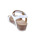 Sandalias Panama Jack zapatos Mujer modelo Capri Basics B1 Blanco 