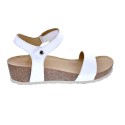 Sandalias Panama Jack zapatos Mujer modelo Capri Basics B1 Blanco 