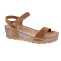 Sandalias Panama Jack zapatos Mujer modelo Capri B12 Beige 